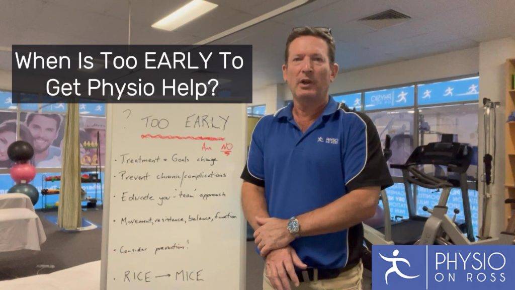 Townsville Physio reviews when it is time to get physio help.